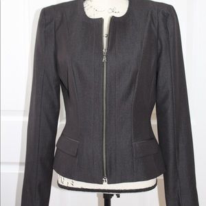Gray Tahari Jacket